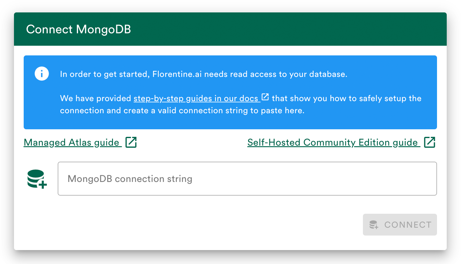 Connect Database