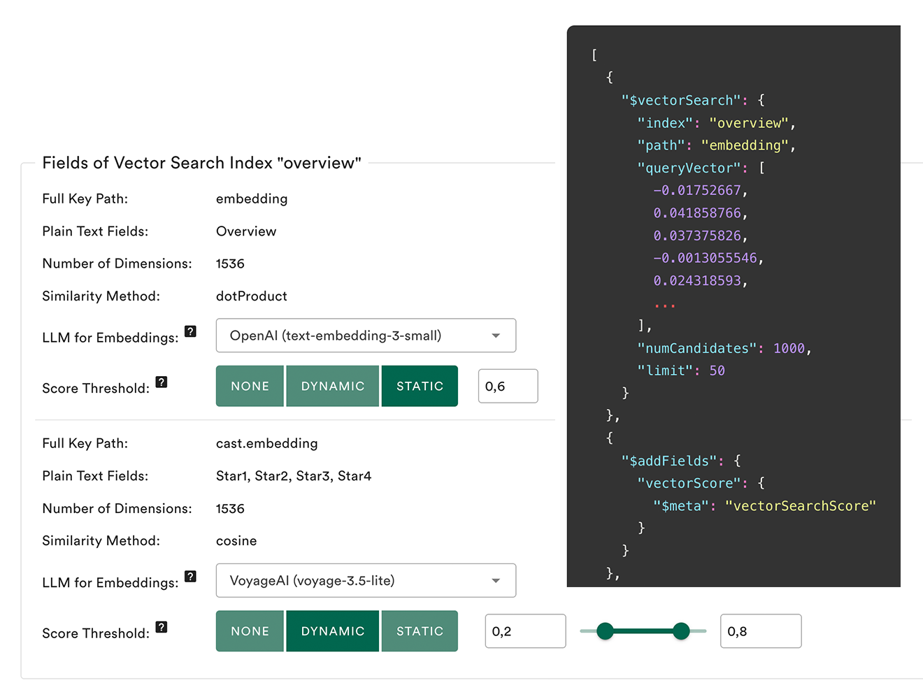 Vector Search & RAG for MongoDB